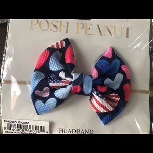 Posh Peanut liberty Nylon Bow